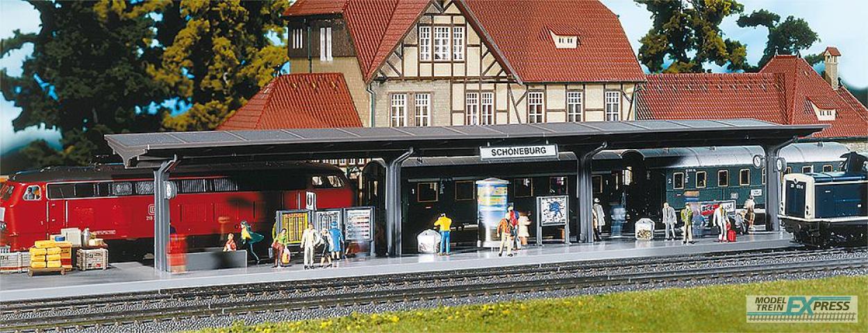 Faller 120200 1/87 PERRON MET LOPENDE PERSONEN
