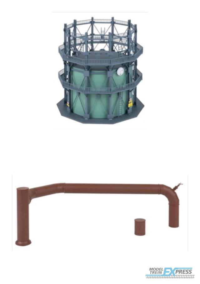 Faller 130157 1/87 GASOMETER MET PIJPWERK (04/25)*