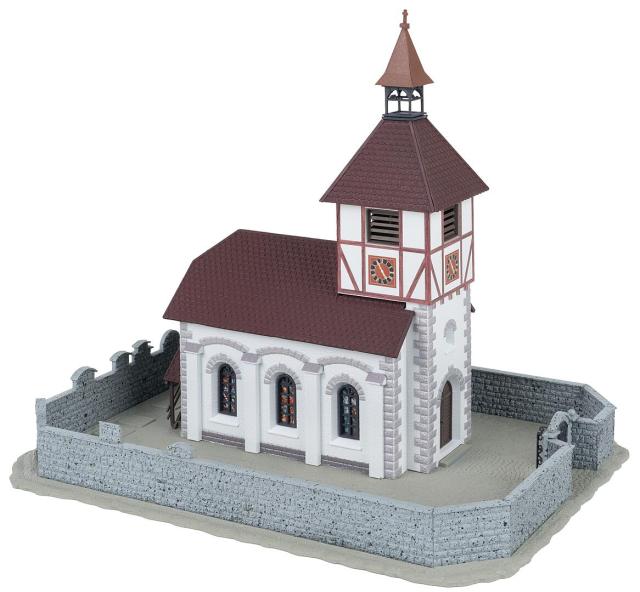 Faller 130679 1/87 DORPSKERK MET KERKHOF