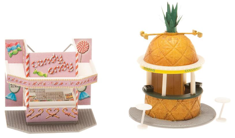 Faller 140443 1/87 SÜßIGKEITEN- UND FRUCHTSAFTBUDE