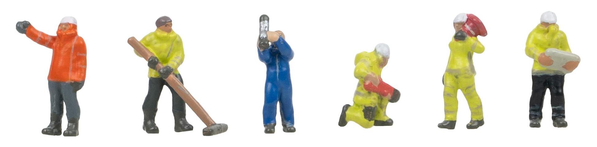 Faller 155616 1/87 INDUSTRIËLE MONTEURS EN ARBEIDERS