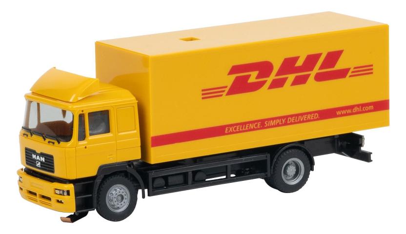 Faller 161326 1/87 CAR SYSTEM DIGITALE VRACHTWAGEN MAN F 2000 DHL (HERPA)