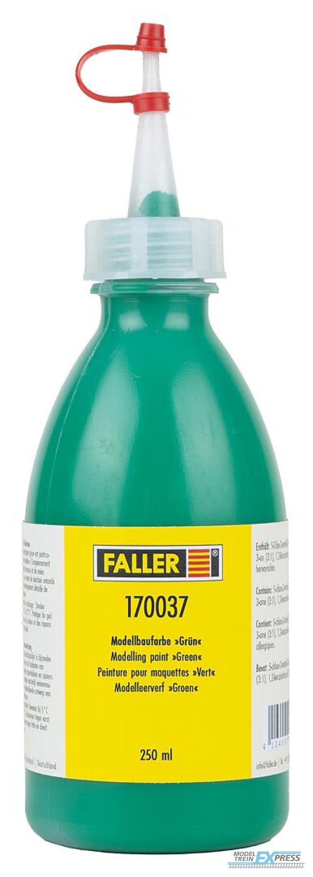 Faller 170037 1/87 MODELLEERVERF GROEN, 250 ML (03/25)*