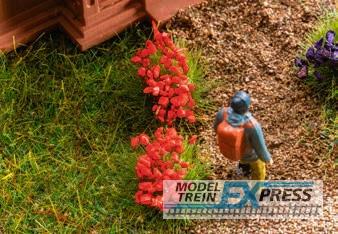 Faller 171393 1/87 BLOEMTROSSEN, ROOD (02/25)*