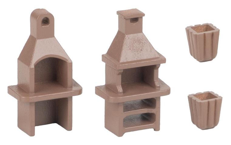 Faller 180015 1/87 2 GARTENGRILLS