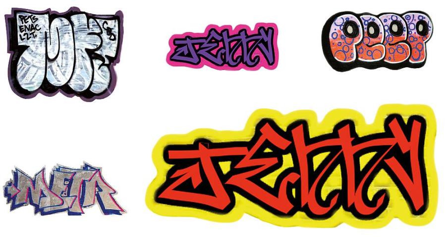 Faller 180019 1/87 STICKERS GRAFFITI
