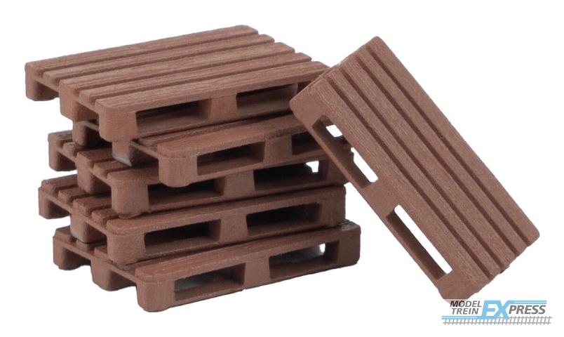 Faller 180876 HOUTEN PALLETS 60 ST.