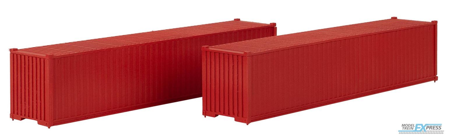 Faller 182154 1/87 40' CONTAINER ROOD 2 ST. (3/24) *
