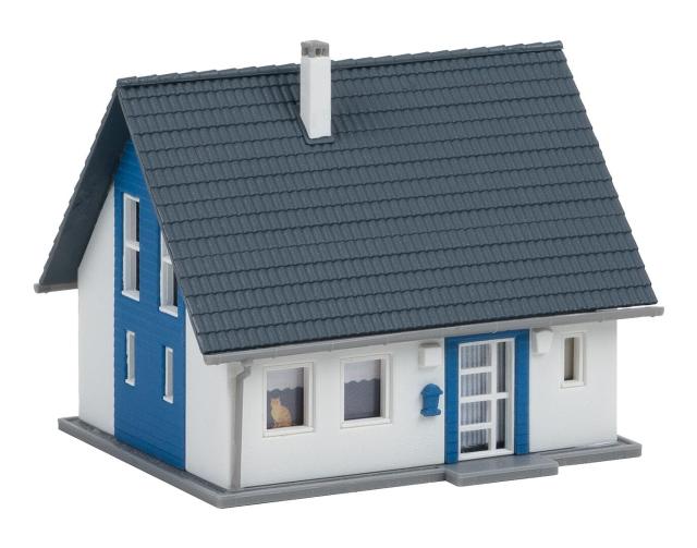 Faller 232146 1/160 VRIJSTAAND HUIS, BLAUW