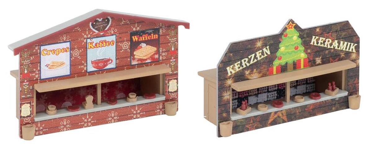 Faller 272021 1/160 2 KRAAMPJES OP DE KERSTMARKT