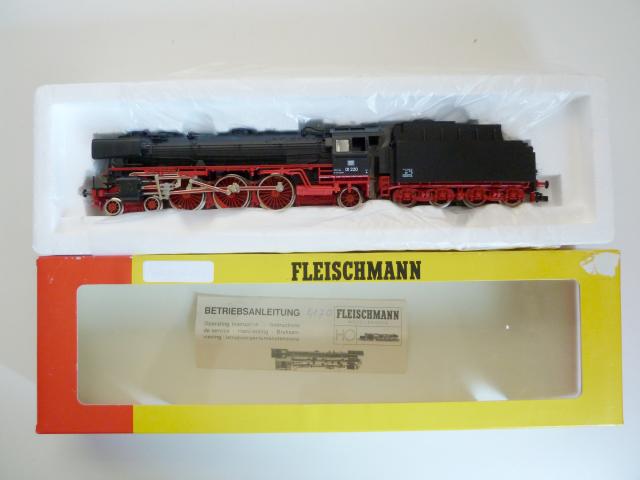 Fleischmann gebruikt materiaal 4170 DB stoomlok BR 01, in goede staat, in doos