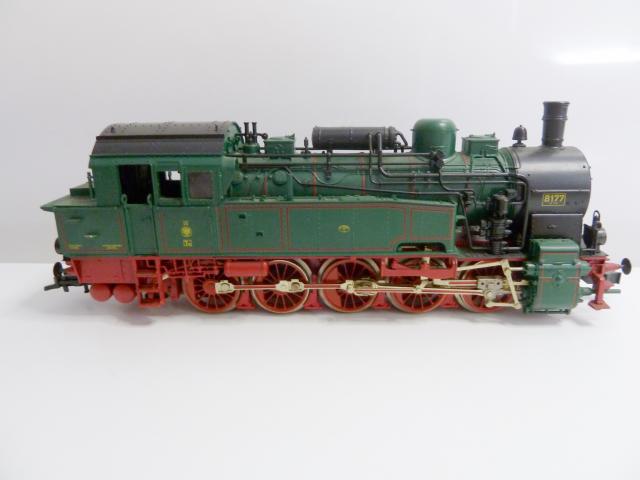 Fleischmann gebruikt materiaal 4810.1 Dampflok T16 der K.P.E.V. 8177 TRIER, in goede staat, zonder doos
