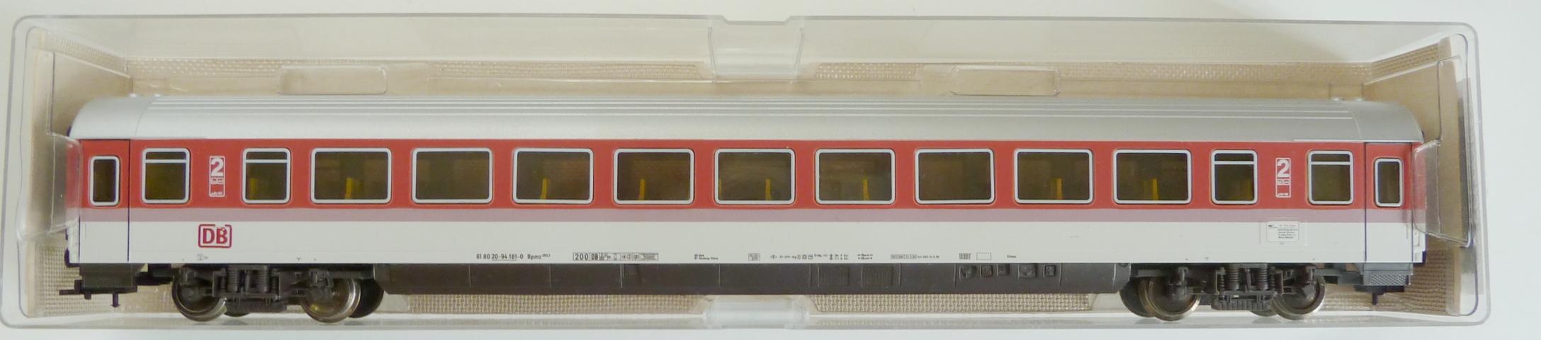 Fleischmann gebruikt materiaal 5113 DB IC/EC rijtuig 2e klasse (1:93,5), in goede staat, in doos