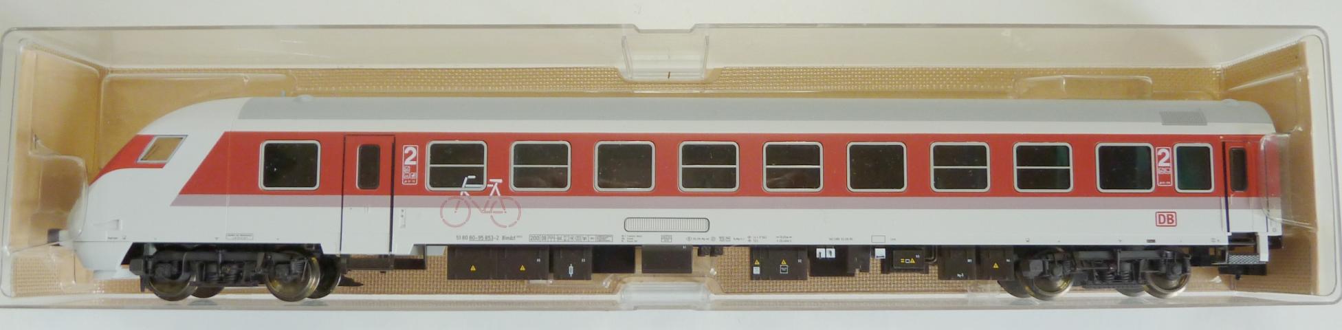 Fleischmann gebruikt materiaal 5117 DB IC/EC stuurstandrijtuig (1:93,5), in goede staat, in doos