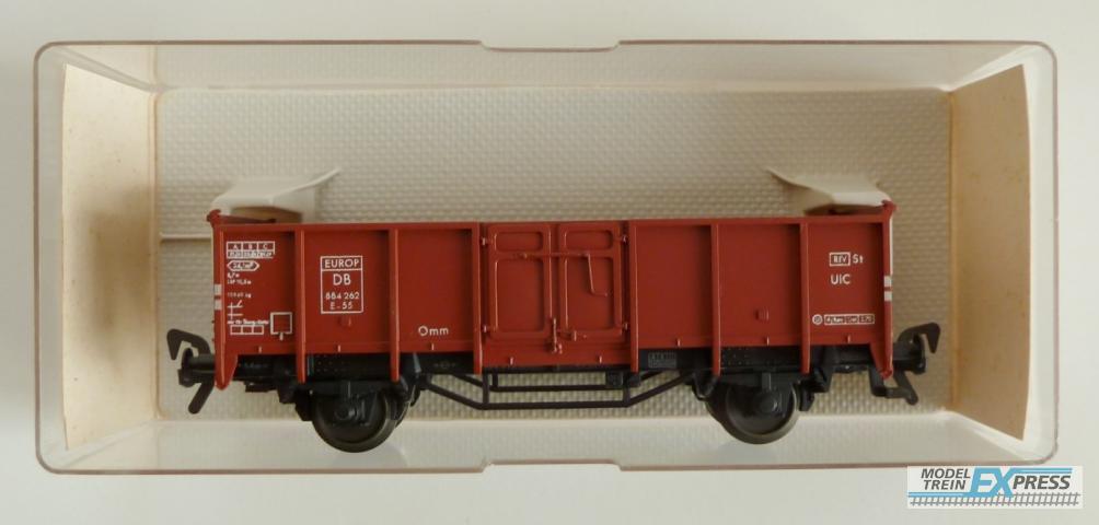 Fleischmann gebruikt materiaal 5205 Fleischmann DB open bakwagen, tp. III, in goede staat in doos