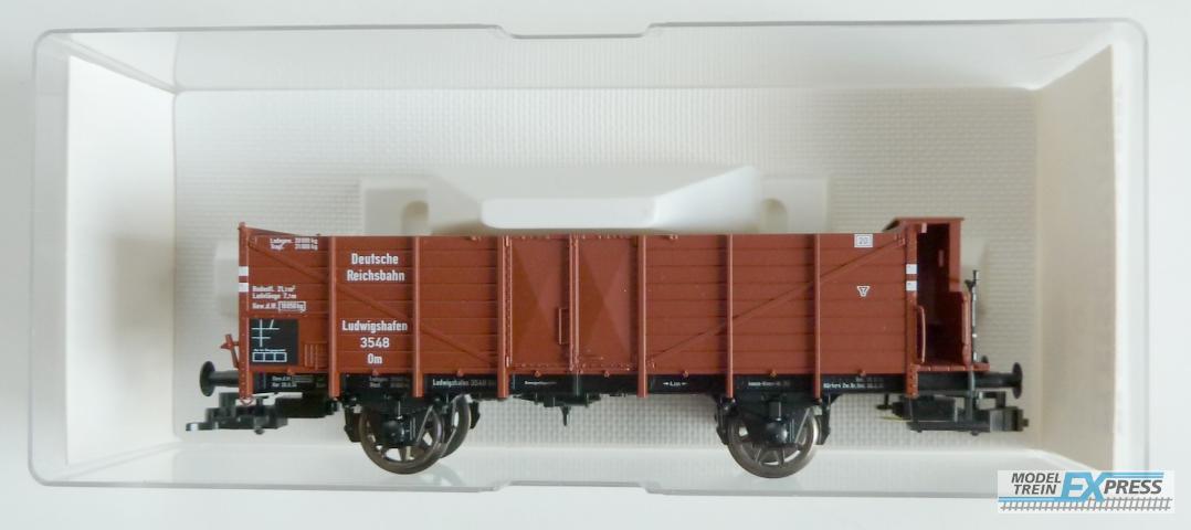 Fleischmann gebruikt materiaal 5210.1 Fleischmann Open goederenwagon met remmershuisje nieuw in doos kk