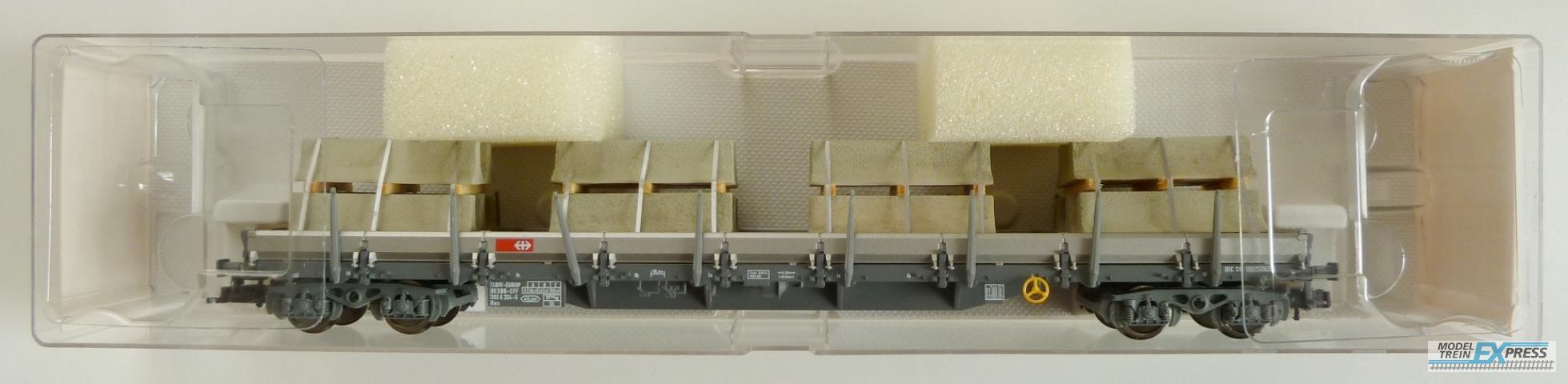 Fleischmann gebruikt materiaal 52878702CH Rongenwagen van de SBB met lading exclusief zwitserland nieuw in doos K