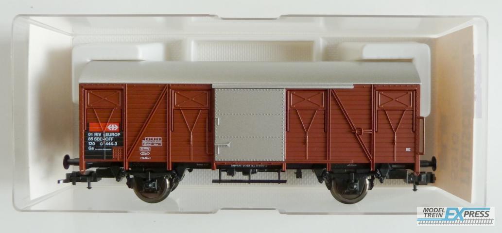 Fleischmann gebruikt materiaal 5316 Gedeckter Güterwagen Bauart Gs SBB nieuw in doos K