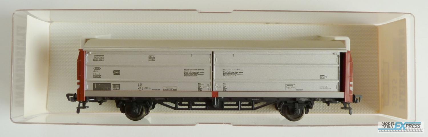 Fleischmann gebruikt materiaal 5335 Fleischmann Schuifwandwagen DB z.g.a.n in doos