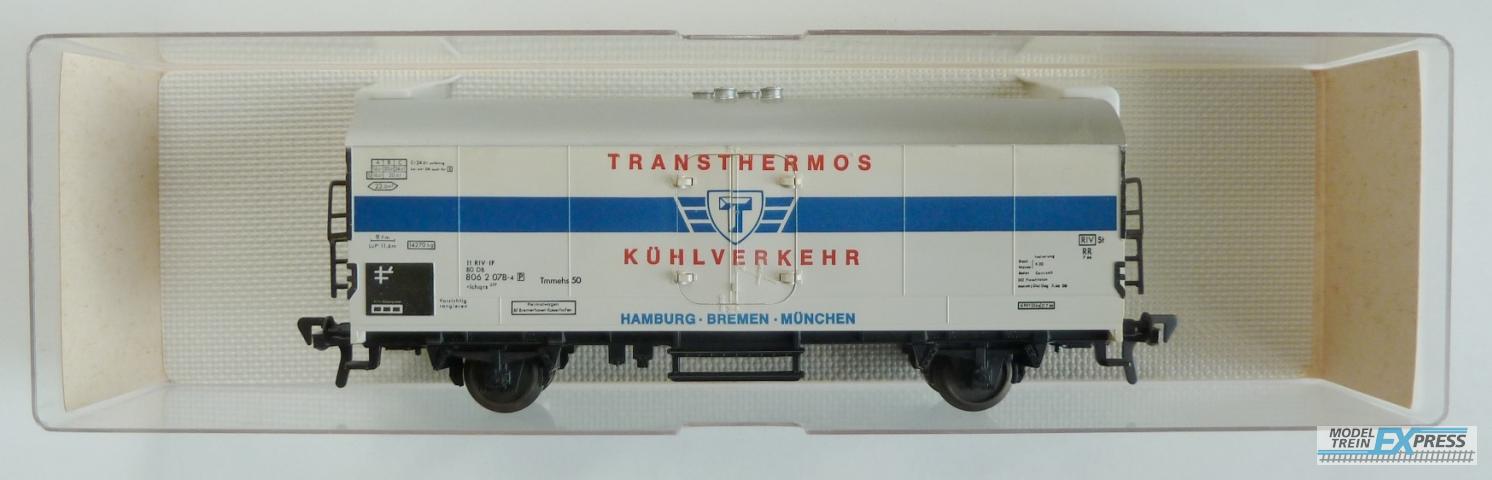Fleischmann gebruikt materiaal 5340 Koelwagen Transthermos DB z.g.a.n in doos