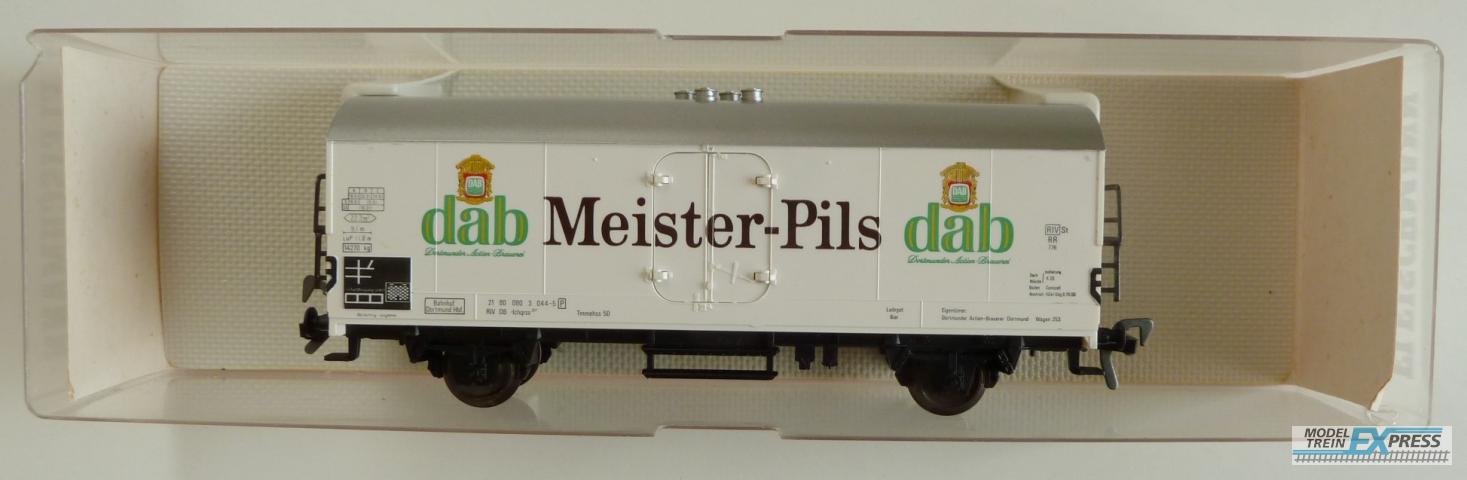 Fleischmann gebruikt materiaal 5342 Bierwagon 'Dab Meister-Pils z.g.a.n in doos