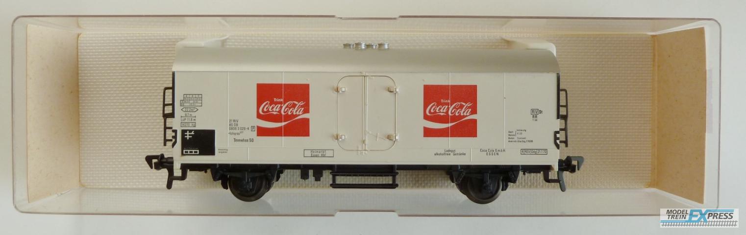 Fleischmann gebruikt materiaal 5347 Koelwagen 'Coca Cola' van de DB nieuw in doos