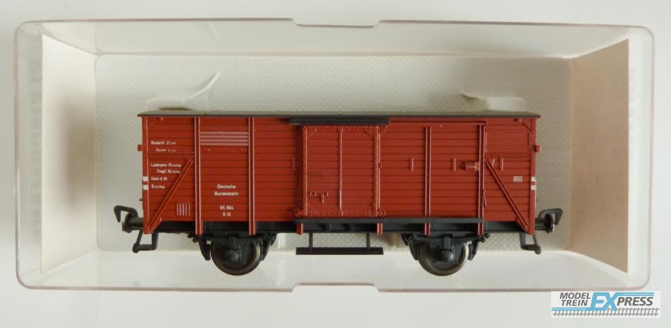 Fleischmann gebruikt materiaal 5350 DRG gedeckter Güterwagen G 10 Ep.2 z.g.a.n in doos