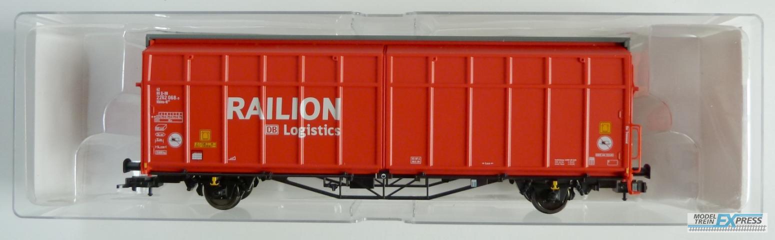 Fleischmann gebruikt materiaal 537501 Fleischmann Schiebewandwagen, Railion nieuw in doos kk