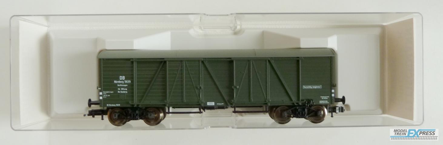 Fleischmann gebruikt materiaal 5390 DB Hilfzug Gerätewagen Ep.3 nieuw in doos K