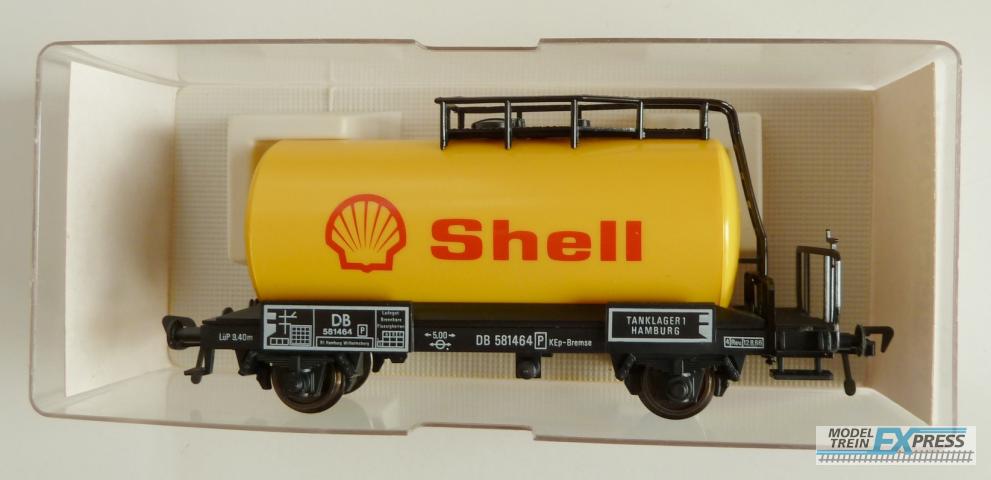 Fleischmann gebruikt materiaal 5401 Ketelwagen Shell van de DB z.g.a.n in doos