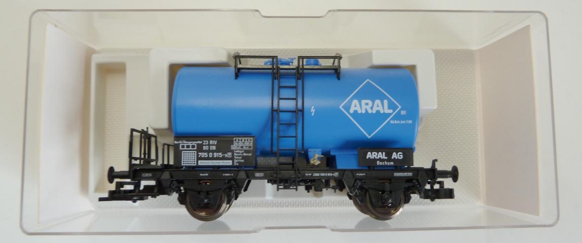 Fleischmann gebruikt materiaal 5413 DB 2-assige ketelwagen "ARAL", in goede staat, in doos