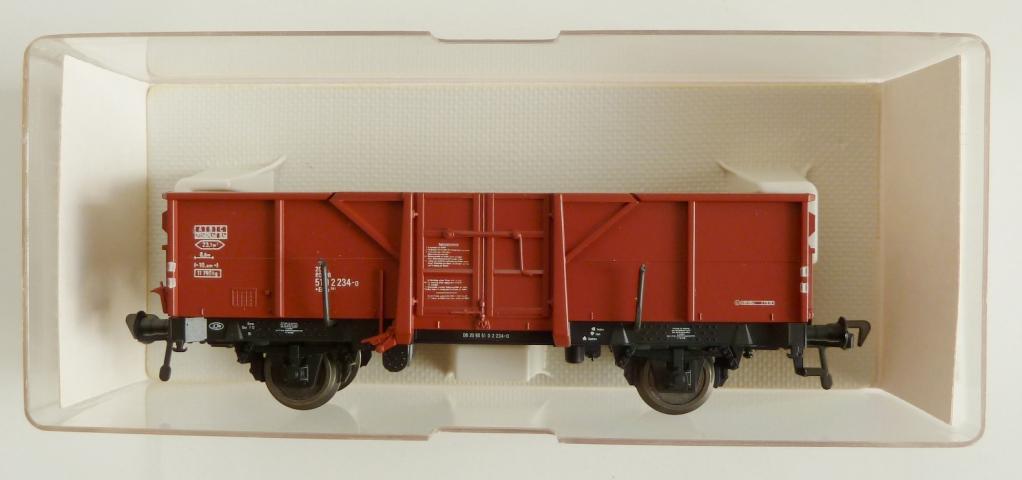 Fleischmann gebruikt materiaal 5502 Openbak wagen onderlossen in goede staat in doos