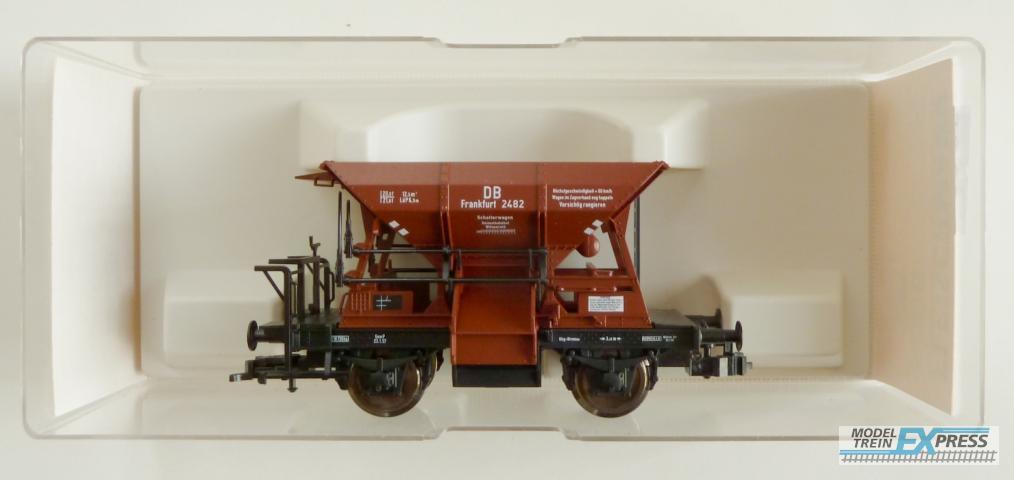 Fleischmann gebruikt materiaal 5506 Schotterwagen, Bauart Talbot, der DB, Epoche III nieuw in doos K