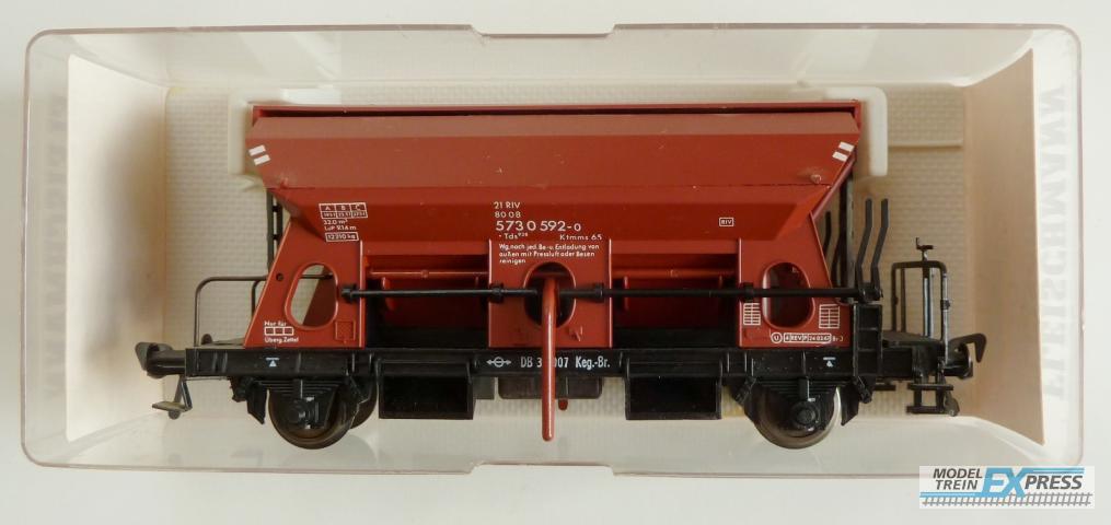 Fleischmann gebruikt materiaal 5510 Selbstentladewagen der DB - Tds 928 - Ep. IV goede staat in doos