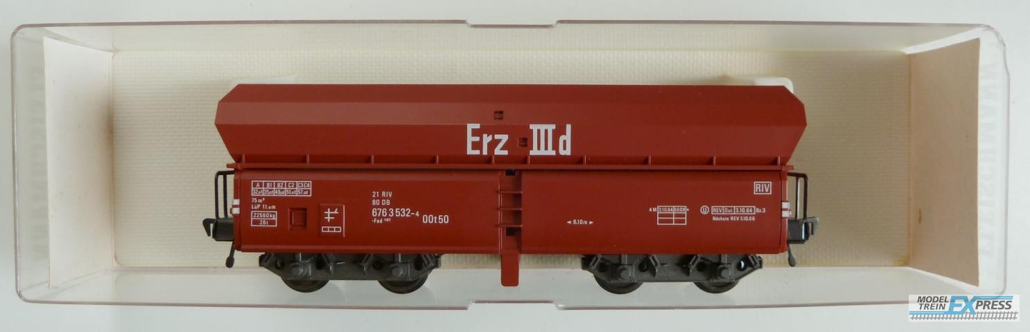 Fleischmann gebruikt materiaal 5520 Onderlosser "Erz IIId" van de DB z.g.a.n in doos