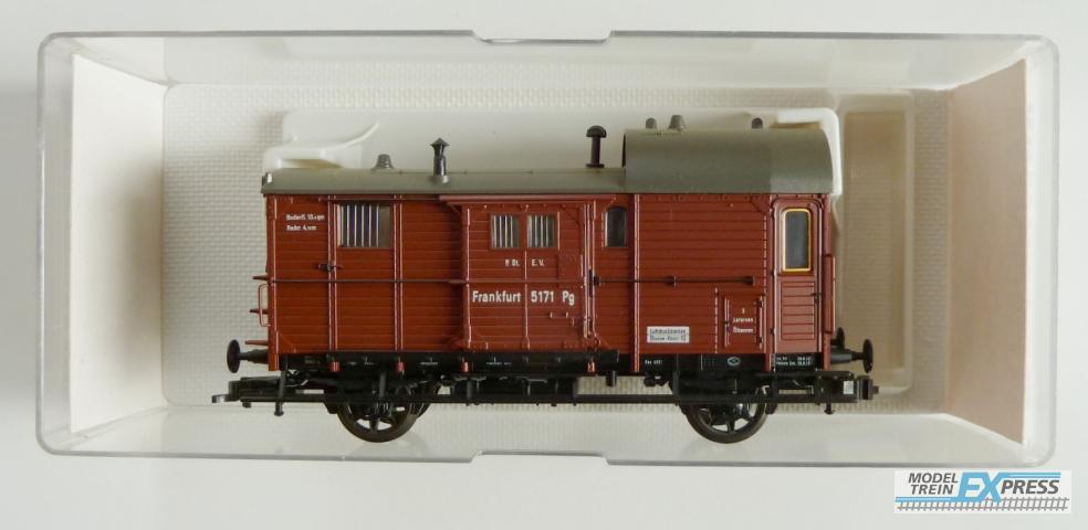 Fleischmann gebruikt materiaal 5840 Gepäckwagen, als Güterzug-Begleitwagen nieuw in doos K