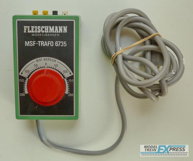 Fleischmann gebruikt materiaal 6735 Fleischmann MSF trafo