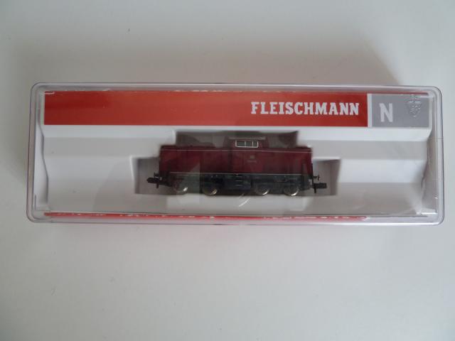 Fleischmann gebruikt materiaal 723006 DB dieselloc V 100 1186, in goede staat, in doos