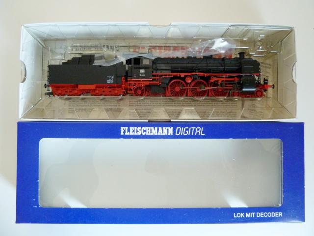 Fleischmann gebruikt materiaal 74118 DB stoomlok BR 18, in goede staat, in doos