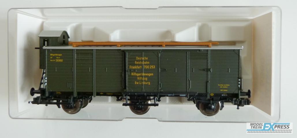 Fleischmann gebruikt materiaal 815380 Sondermodell Hilfsgerätewagen AW Limburg DRG nieuw in doos KK