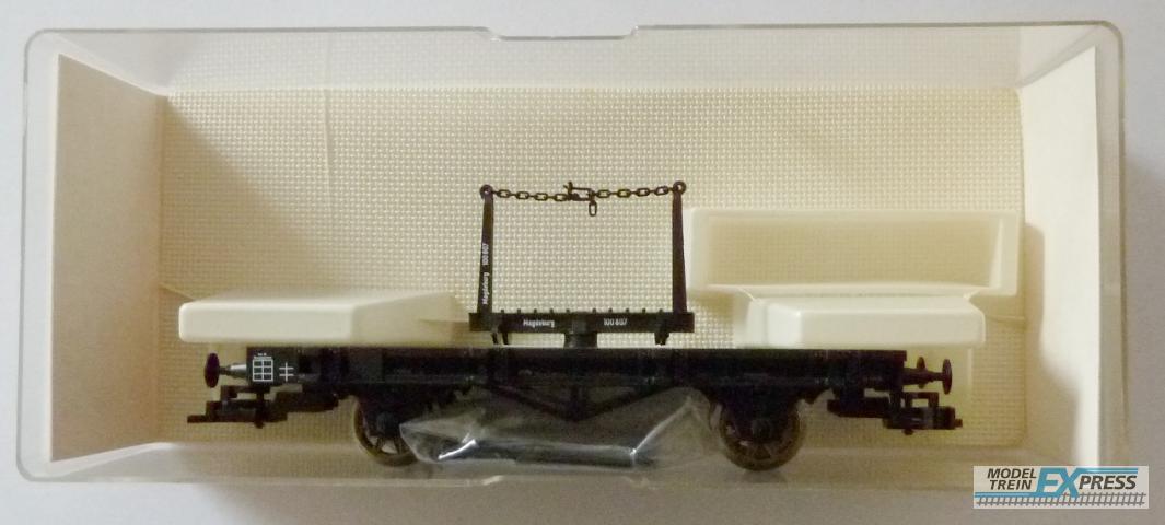 Fleischmann gebruikt materiaal 855826 Fleischmann Drehschemelwagen, K.P.E.V. ( in doos )