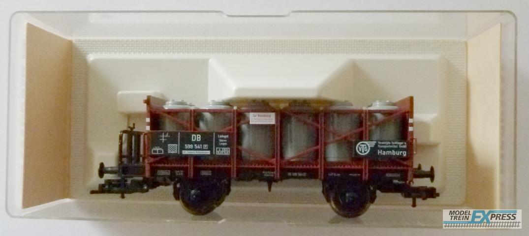 Fleischmann gebruikt materiaal F5220 Fleischmann Fleischmann DB zuurflessenwagen VTG Hamburg ( in doos )