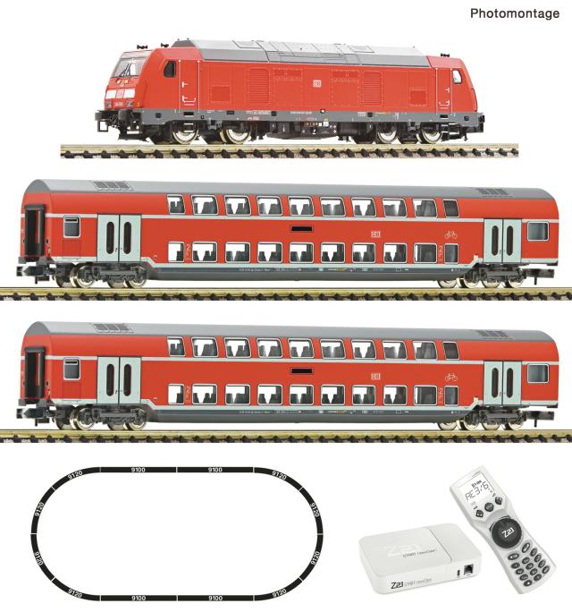 Fleischmann 5170006 Z21 start newGen Startset Diesellok BR 245+RE DCC