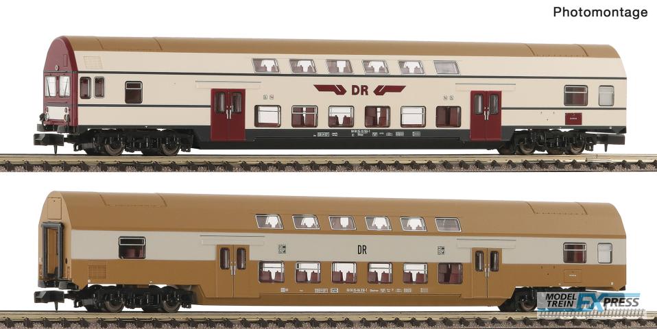 Fleischmann 6260074 2er Set DoSto Wagen Senf