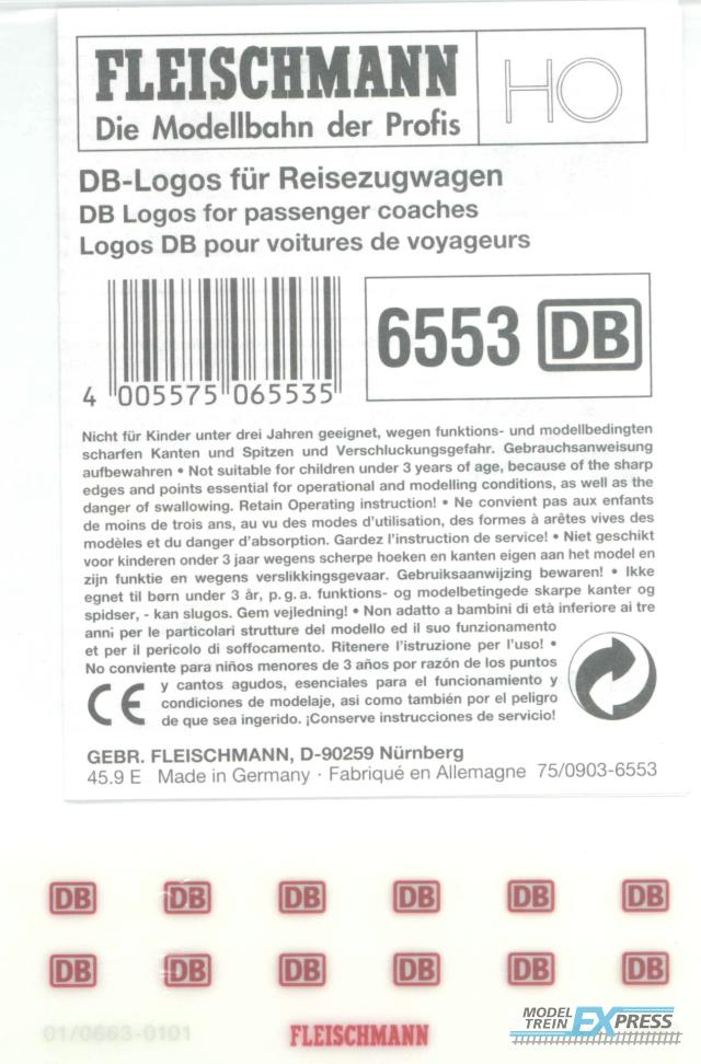 Fleischmann 6553 DB LOGOS F. REISEZUGWAGEN