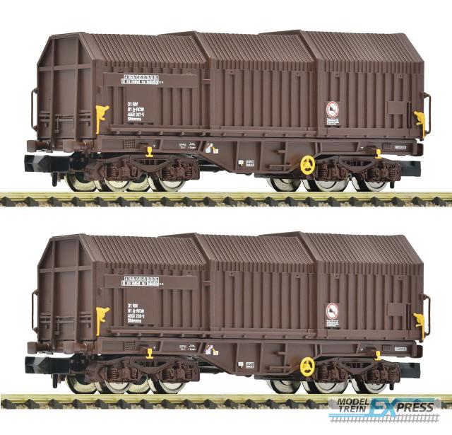 Fleischmann 6660075 2er Set Teleskophaubenwagen
