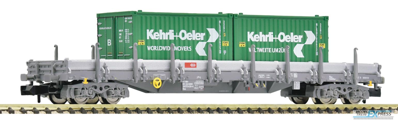 Fleischmann 6660092 Rungenwagen Res + 2x20ft Cont.