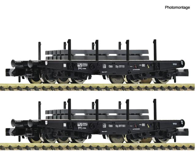 Fleischmann 6660134 2er Set Schwerlastwagen ÖBB