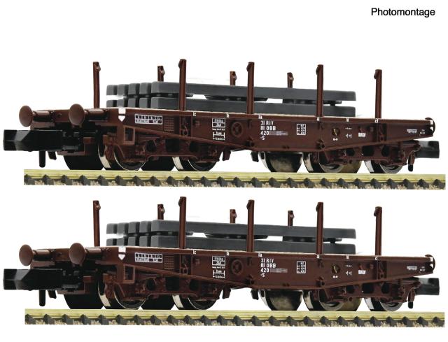 Fleischmann 6660135 2er Set Schwerlastwagen ÖBB