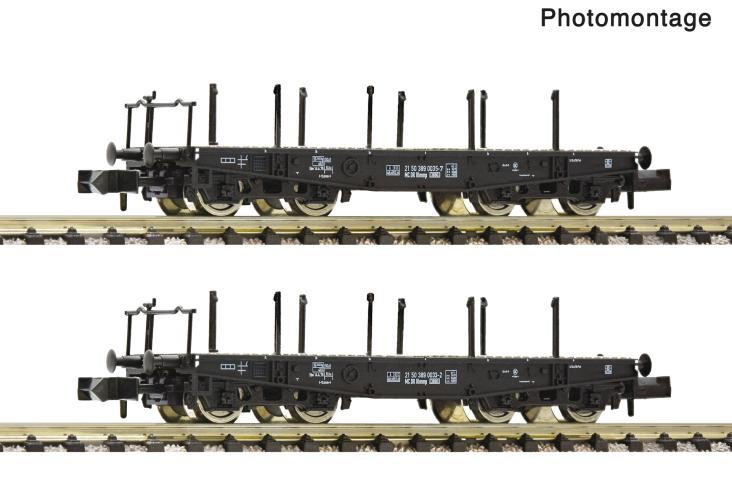Fleischmann 6660147 2er Set Schwerlastwagen DR